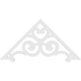 thumbnail image 4 of Ekena Millwork 72"W x 36"H x 1"P (12/12) Pitch Hurley Architectural Grade PVC Gable Pediment, 4 of 5