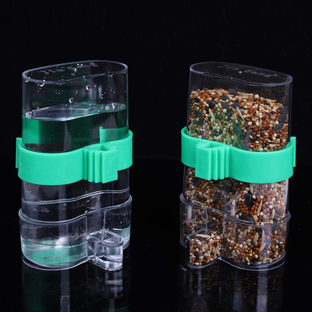 Comedero Automático Para Pájaros Y Palomas – Plástico Resistente, Agua Y Comida, Ahorra Tiempo
