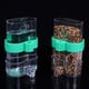 thumbnail image 1 of [Paquete de 2] Dispensador automático de agua para pájaros para jaula, dispensador transparente para pájaros, alimentador de alimentos, alimentador de frutas y verduras de plástico, 1 of 5