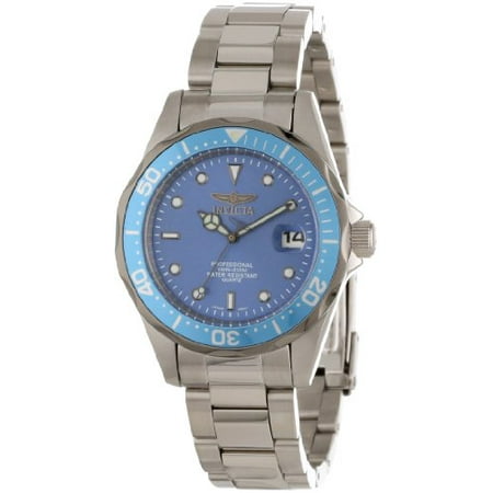 Invicta Men's 12813X Pro Diver Blue Dial Stainless Steel Watch