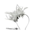 thumbnail image 4 of MuXiKeJi Clothes Headband with Feather, Women's Tea Party Hat for , Wedding, Fancy Dress Party, 4 of 4