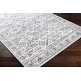 thumbnail image 6 of Livabliss Area Rugs for Living Room, 5x7 Cesar Global Charcoal Rug, Bedroom Dining Room Home Decor Stain Resistant Carpet (5'3" x 7'), 6 of 8