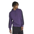 thumbnail image 3 of Men's adidas Essentials Fleece 3-Stripes Hoodie Color: Black Size: L, 3 of 4