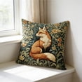 thumbnail image 4 of Vintage Flowers Decorative Throw Pillow Cover William Morris Inspired- Vintage Flower Gift Art Farmhouse Cushion Pillowcase for Sofa Couch Bed Outdoor Living Room Home Decor (&Floral), 4 of 4