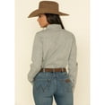 thumbnail image 5 of Wrangler Women's Solid Long Sleeve Snap Denim Shirt - LW3961D   US, 5 of 7