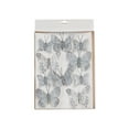 thumbnail image 2 of ​10-Pack Silver Glitter Butterfly Ornaments - Christmas Tree Decorations with Hollow-Out Design for Festive Home, Wreath, and Gift Packaging​​ Silver, 2 of 6