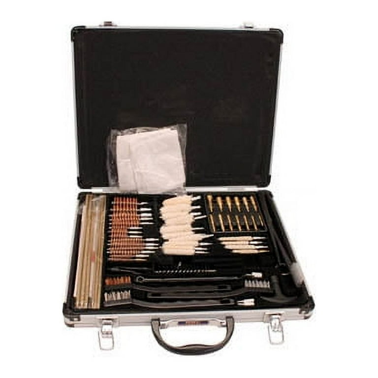 Gunmaster 63 Piece Deluxe Universal Gun Cleaning Kit Aluminum