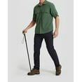 thumbnail image 5 of .Men's Sun Protection Shirt, Long Sleeve Hiking Fishing Shirt Cooling Quick Dry for Safari, 5 of 9