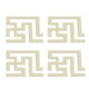thumbnail image 2 of Etiqueta engomada del espejo de la cintura PVC moderno DIY calcomanías de pared estereoscópicas decoraciones de fondo dorado, 2 of 8