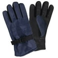 thumbnail image 5 of 1 Pair  Adult One Size Insulated Waterproof Windproof Cold Winter Weather Gloves in Navy Blue, 5 of 6