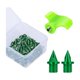 thumbnail image 4 of 50x Clavos para zapatas de pista Clavos de pista fáciles de instalar Clavos de repuesto resistentes con llave para correr distancias cortas al aire Verde, 4 of 8