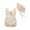 Apricot, variant on XBASW Infant Baby Girl Ruffled Sleeveless Romper Summer Jumpsuit Send Hat Cotton Bodysuit Clothes for 0-12 Months