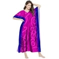 thumbnail image 2 of eloria Floral Printed Women's Oversized Maxi Kimono Kaftan Caftan Summer Beach Dress, 2 of 5