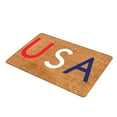 thumbnail image 3 of Letter Print America 4th of July USA Patriotic Doormat Indoor Outdoor Rug Welcome Decorative Memorial Day Front Door Mat Anti-Slip Rubber for Seasonal Kitchen Entrance Floor Decor 16 x 24 Inch, 3 of 8