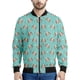 thumbnail image 2 of Adorable chaqueta con cremallera con estampado de cachorro de beagle para hombres y niños, linda sudadera con estampado 3D de animales, chaqueta de calle, abrigo tipo bombardero de manga larga, 2 of 4