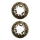 thumbnail image 1 of Bearachild Retro Style Candle Lid Zinc Alloy Candle Topper Candles Shade 2.7'' 2piezas Cobre, 1 of 1
