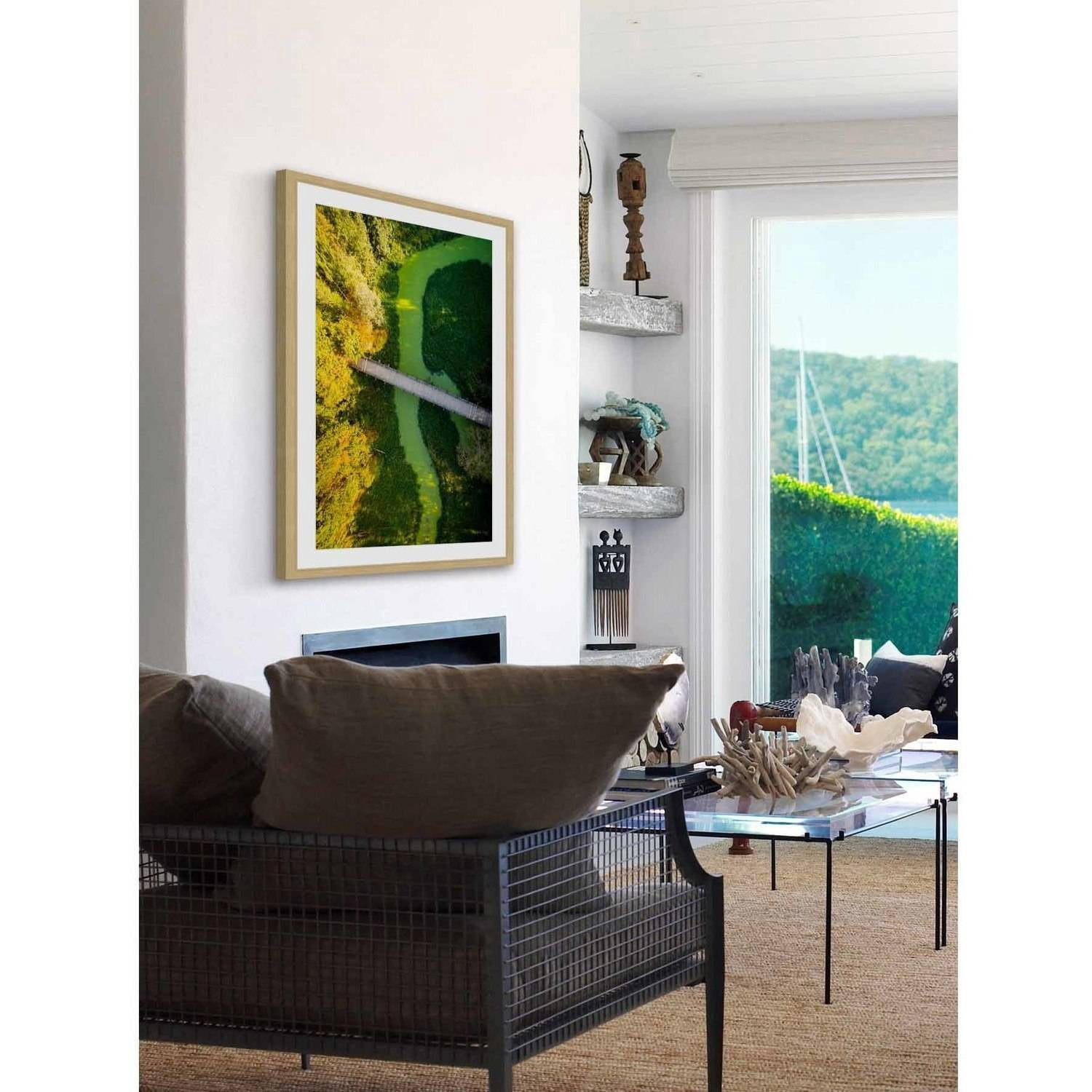 Marmont Hill "Pipeline" by Karolis Janulis Framed Painting Print