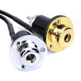 thumbnail image 2 of Almencla Chrome/ Pin Socket for 6.5mm Acoustic Guitar Pickup Part Random, 2 of 6