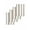 Brown, variant on Beige Grey Striped Kitchen Dish Towels for Drying Dishes Set of 2, Geometric Vertical Stripes White Waffle Weave Microfiber Terry Hand Tea Bathroom Towels Quick Dry & Absorbent Towel 12x12
