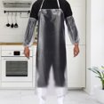 thumbnail image 2 of Koszal Waterproof Transparent PVC Back Tie Apron with Sleeves Kitchen Cooking Accessory, 2 of 8