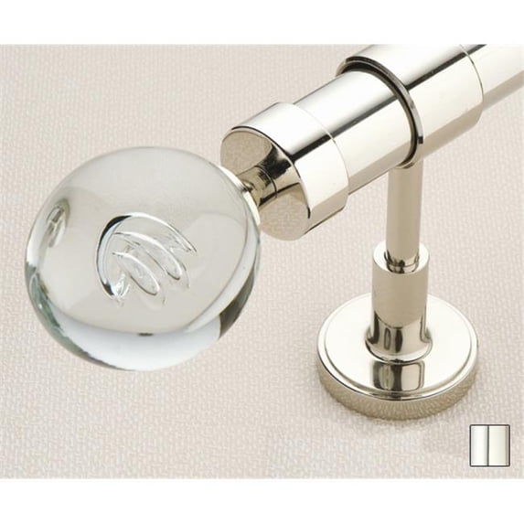 WinarT USA 8. 1030. 25. 02. 360 Orion 1030 Curtain Rod Set - 1 inch - Chrome - 141 inch