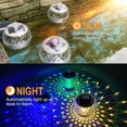 thumbnail image 4 of Colorful Solar Floating Pool Light, LED Pool Light with RGB Color Changing Waterproof Solar Pool Light for Night Pool, Floating or Hanging LED Glowing Pool Ball Light - (2 Pack), 4 of 9