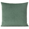 thumbnail image 3 of SIScovers  Fluctuate Pleated Velvet Throw Pillow 18 x 18 - Arctic, 3 of 5