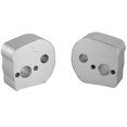 thumbnail image 2 of Aluminum Handlebar Risers 1 inch(25mm) Rise - CNC Machined Aircraft-Grade Billet, Anodized Silver - Enhanced Ergonomic Riding Position for Yamaha FJR1300 (2006-2019) - Includes Handlebar Riser Set &, 2 of 3