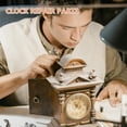 thumbnail image 4 of SHOWERORO Grandfather Clock Repair Weight 1Set Golden Metal Chain Operation Stabilization For Home Use, 4 of 8