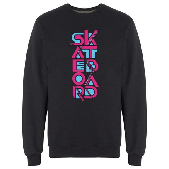 Skateboard Freestyle Street Sweatshirt Men -Image by Shutterstock, Male Small