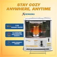 thumbnail image 2 of Sengoku HeatMate Portable Indoor/Outdoor Radiant Kerosene Space Heater, 2 of 7