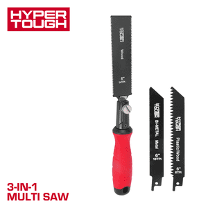 Hyper Tough 3-in-1 Multi-Saw with Interchangeable Blades