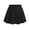 Black, variant on Girls Athletic Pleated Skirt Skate Tennis Skirt with Pockets Workout Running Sports Skort