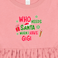 thumbnail image 4 of Inktastic Who Needs Santa when I Have Gigi Girls Baby Dress, 4 of 5