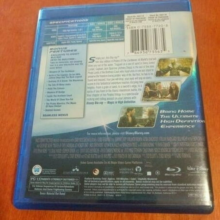 Pirates Of The Caribbean At Worlds End [Blu-ray] - Walmart.com