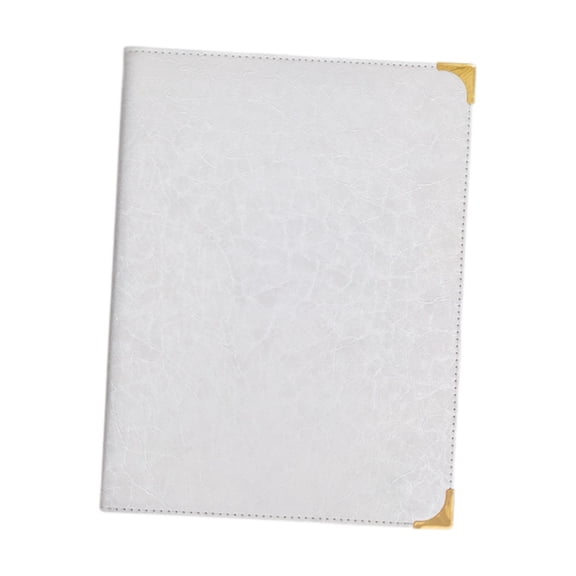 Restaurant Menu Cover Menus Folder Menu Holder PU Leather 3 Pages 6 Views for Cafe Hotel Bar Use