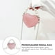 thumbnail image 2 of Bolso bandolera pequeño de moda con forma de corazón Bolso bandolera de noche con forma de corazón, 2 of 8