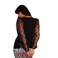 thumbnail image 1 of Dorothy Perkins - Jersey de Puntos de Organza para Mujer (Blanco), 1 of 2