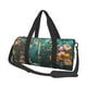thumbnail image 1 of Fotbe Baroque Floral Still Life Bolsa Deportiva de Lona Plegable con Estampado, Bolsa de Gimnasio con Bolsillo Seco/Húmedo, Bolsa de Viaje Ultraligera de Gran Capacidad, 1 of 6