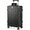 Black, variant on 24‑Inch Hardside Checked Luggage with USB Charging Port & Cup Holder, Black