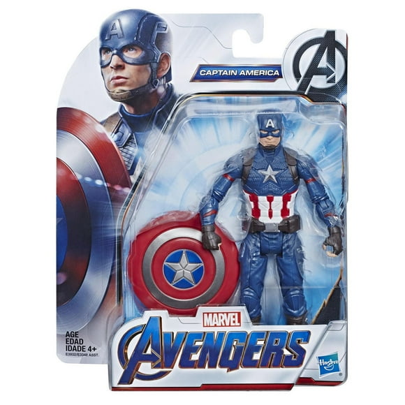 Marvel Avengers Captain America 6-Inch-Scale Marvel Super Hero Action Figure Toy