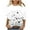 Black, variant on 3/4 Length Sleeve Womens Tops Boho Floral Graphic Tees Loose Fit Crewneck Pullover Blouses Ofertas Hoy Liquidación Blue L