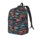 thumbnail image 1 of Balery Colorful Fish Mochila Clásica Impresa Básica para Viaje, Mochila Escolar Resistente al Agua, Mochila de Lona con Correas Ajustables-Small, 1 of 5