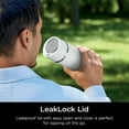 thumbnail image 4 of Ninja Sip Perfect 16oz Stainless Steel Travel Mug, Leak Proof Lid, Dishwasher Safe, Alpine White, 4 of 7