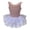 Light Pink-VBenL, variant on RFQWOVSR Girls' Ballet Leotard for Recital and Performance