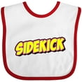 thumbnail image 3 of Inktastic Sidekick for Fathers Day Boys or Girls Baby Bib, 3 of 4