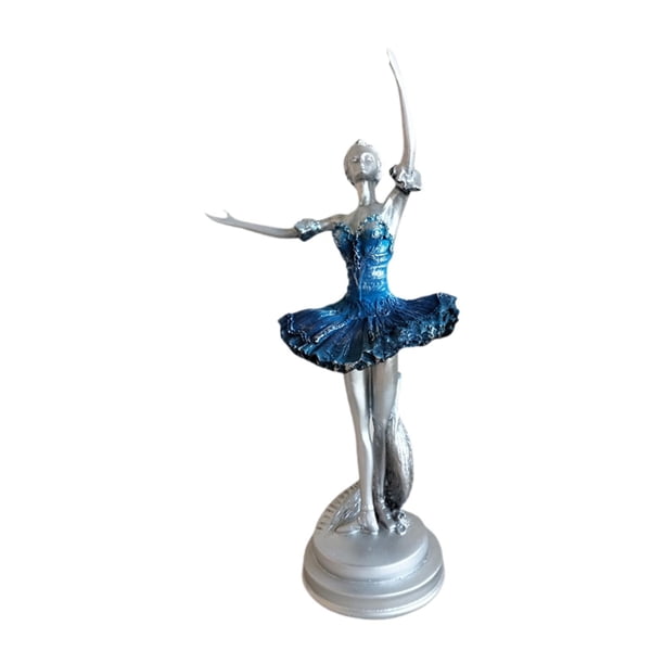 Estatua de bailarina, figura de ballet, artesanía, figura decorativa coleccionable Estilo B
