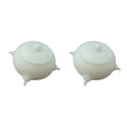 thumbnail image 4 of Billuyoard Alimentador de leche para cachorros, tazón de alimentación de mascotas ligero portátil elástico para perros para múltiples Blanco 2Conjunto, 4 of 6