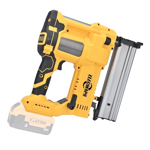 ELECMAPS AirStrike 20-Volt Cordless Brad Nailer, 18-Gauge for Woodworking, Compatible with Dewalt 20V Battery (Battery Not Included)