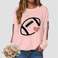 thumbnail image 5 of Godom Sweatshirts for Women Crewneck Casual Graphic Long Sleeve Shirts Tunic Tops oversized sweatshirt for womens, 5 of 6